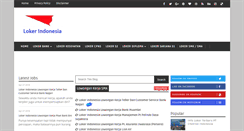 Desktop Screenshot of lokerindonesia.info