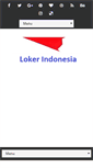 Mobile Screenshot of lokerindonesia.info